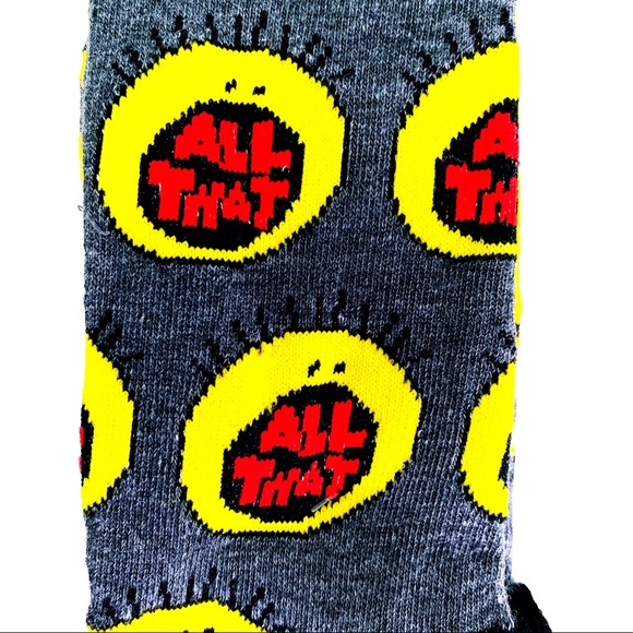 Nickelodeon All That Crew Socks Retro 90s TV Mens Womens Fun Gift - Picture 6 of 7